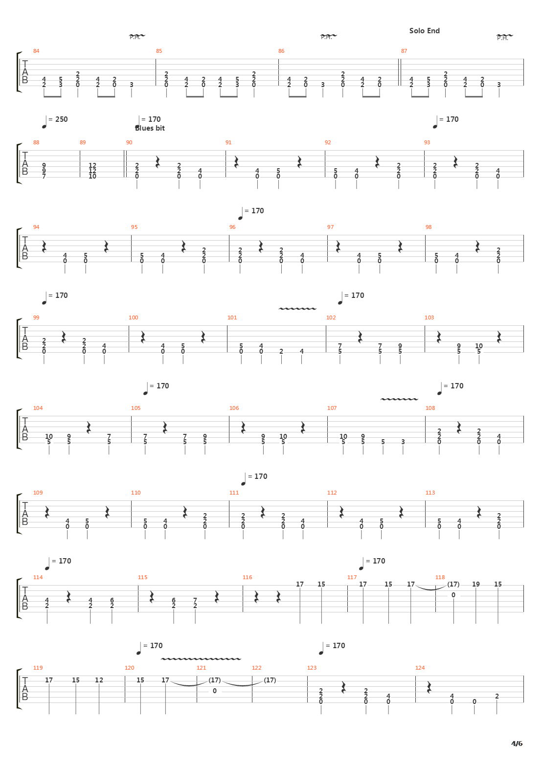 Murder Train A Comin吉他谱