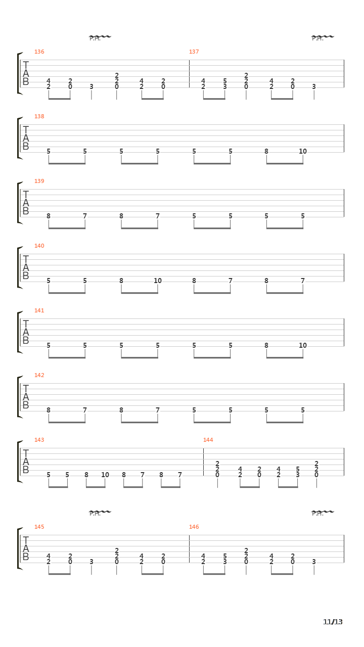Murder Train A Comin吉他谱