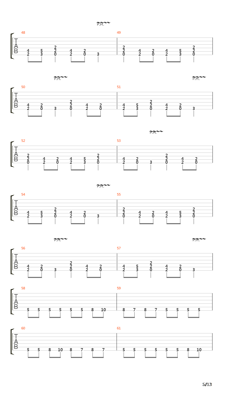 Murder Train A Comin吉他谱