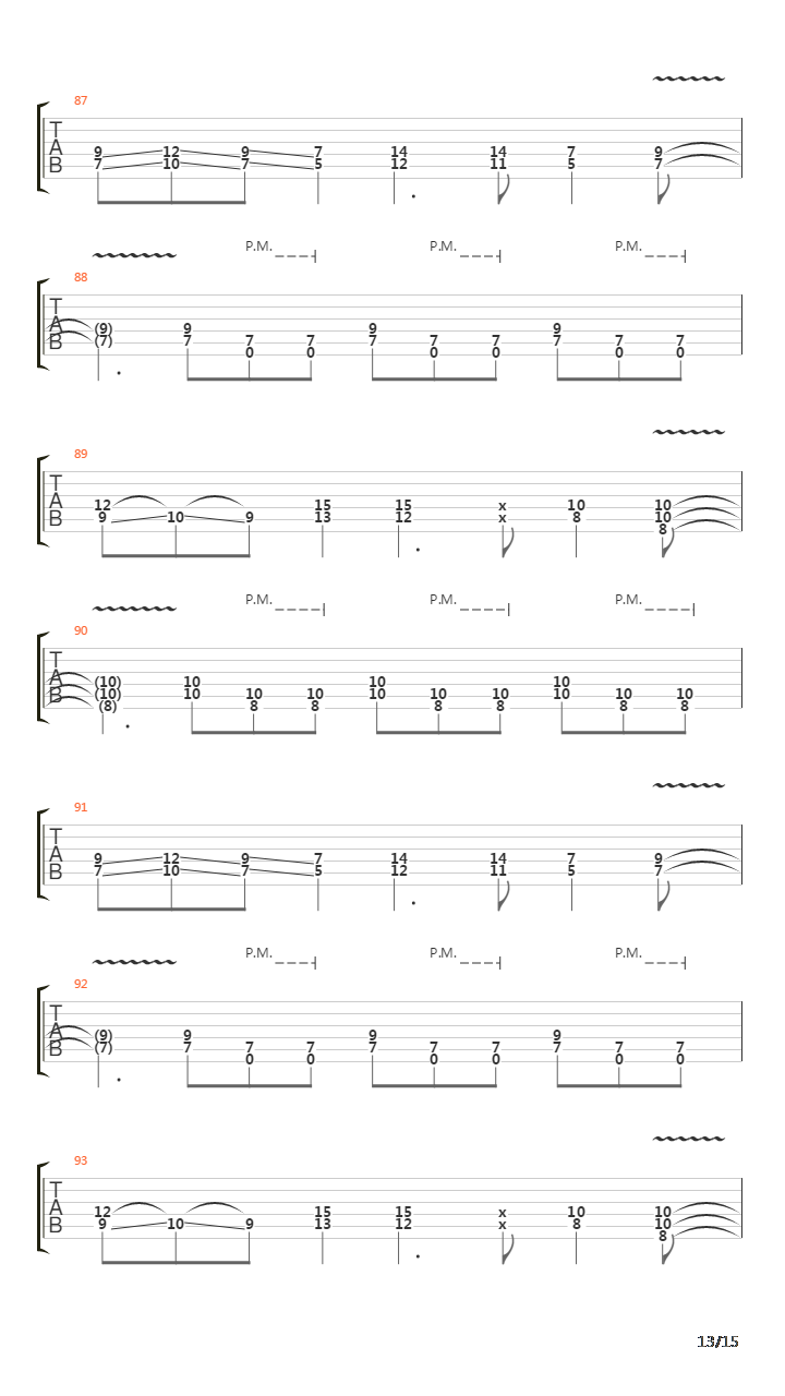 Symmetry吉他谱