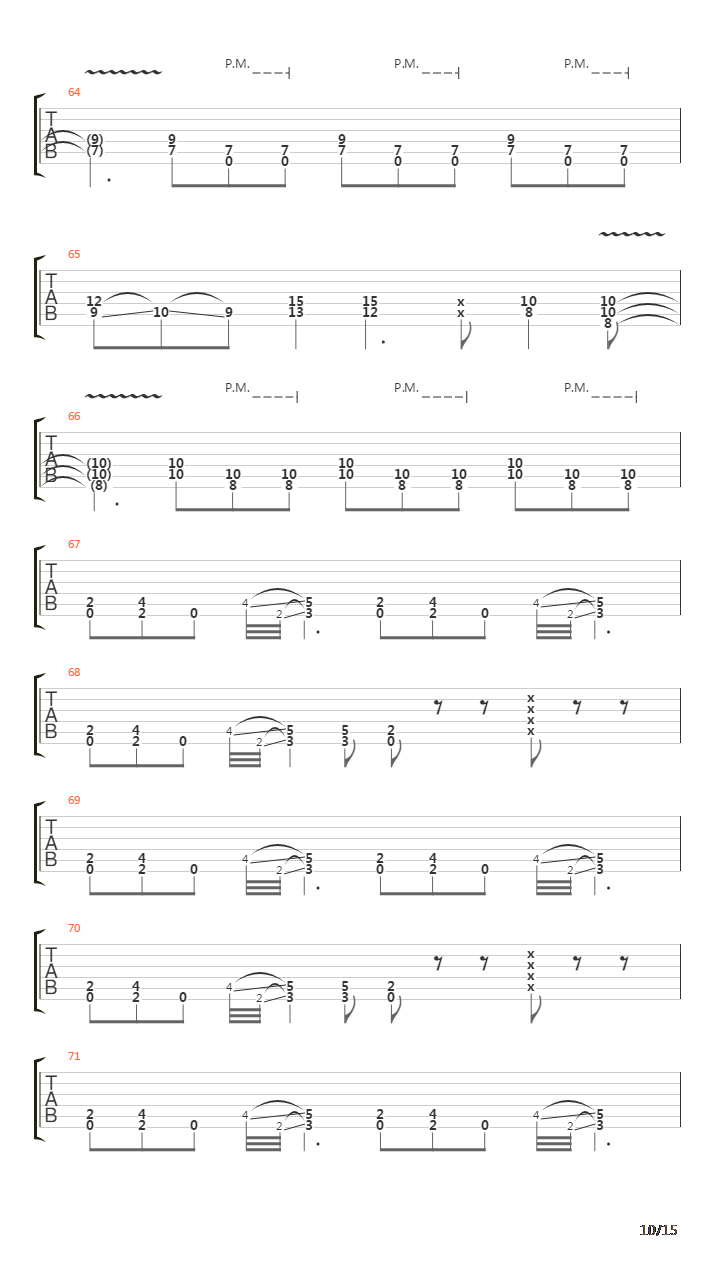 Symmetry吉他谱