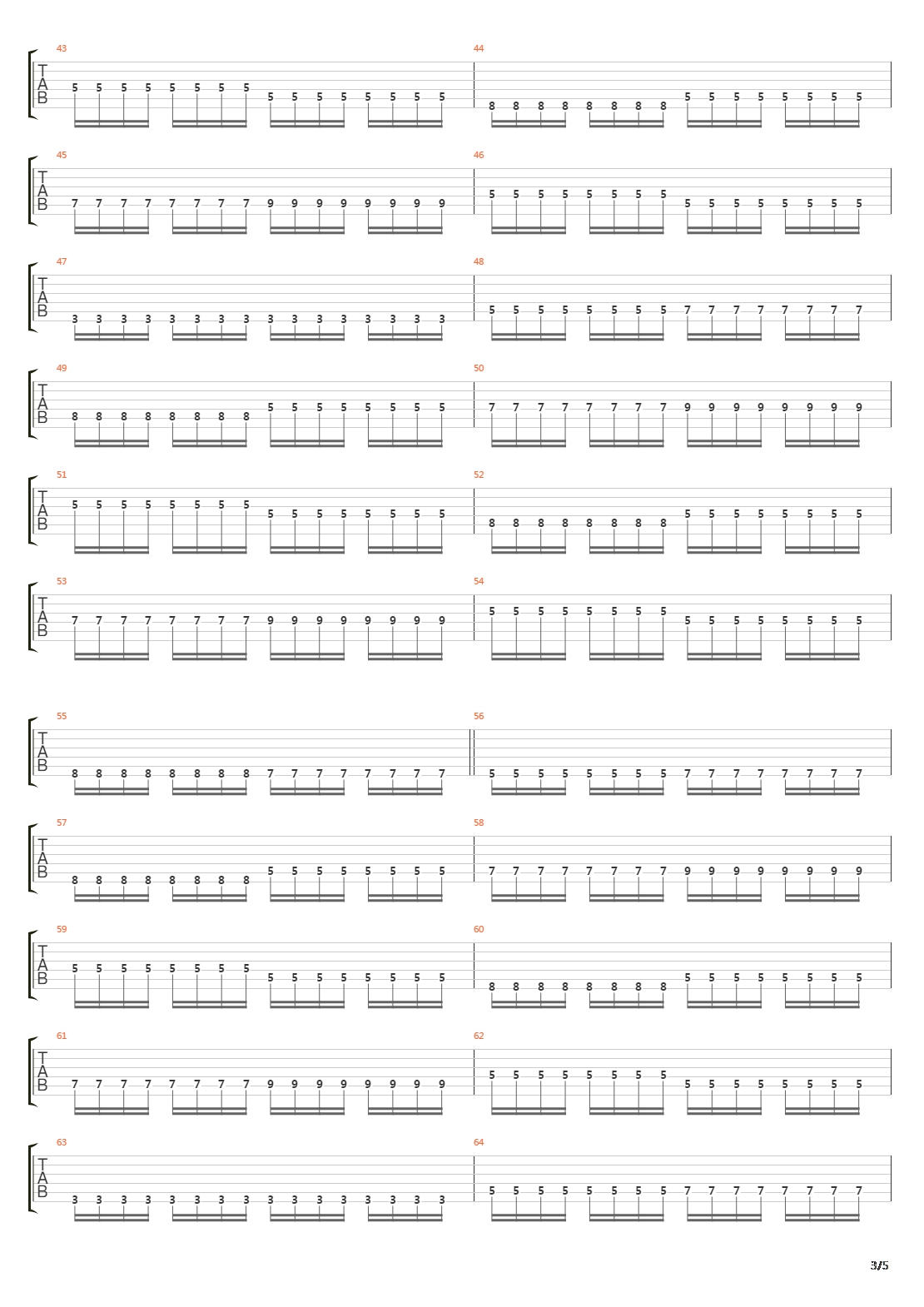 The Branding Of The Gear吉他谱