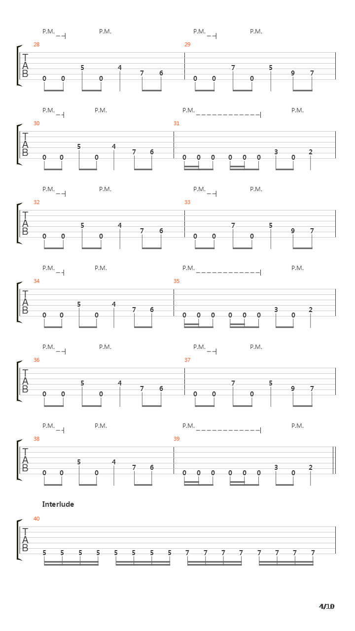 The Branding Of The Gear吉他谱