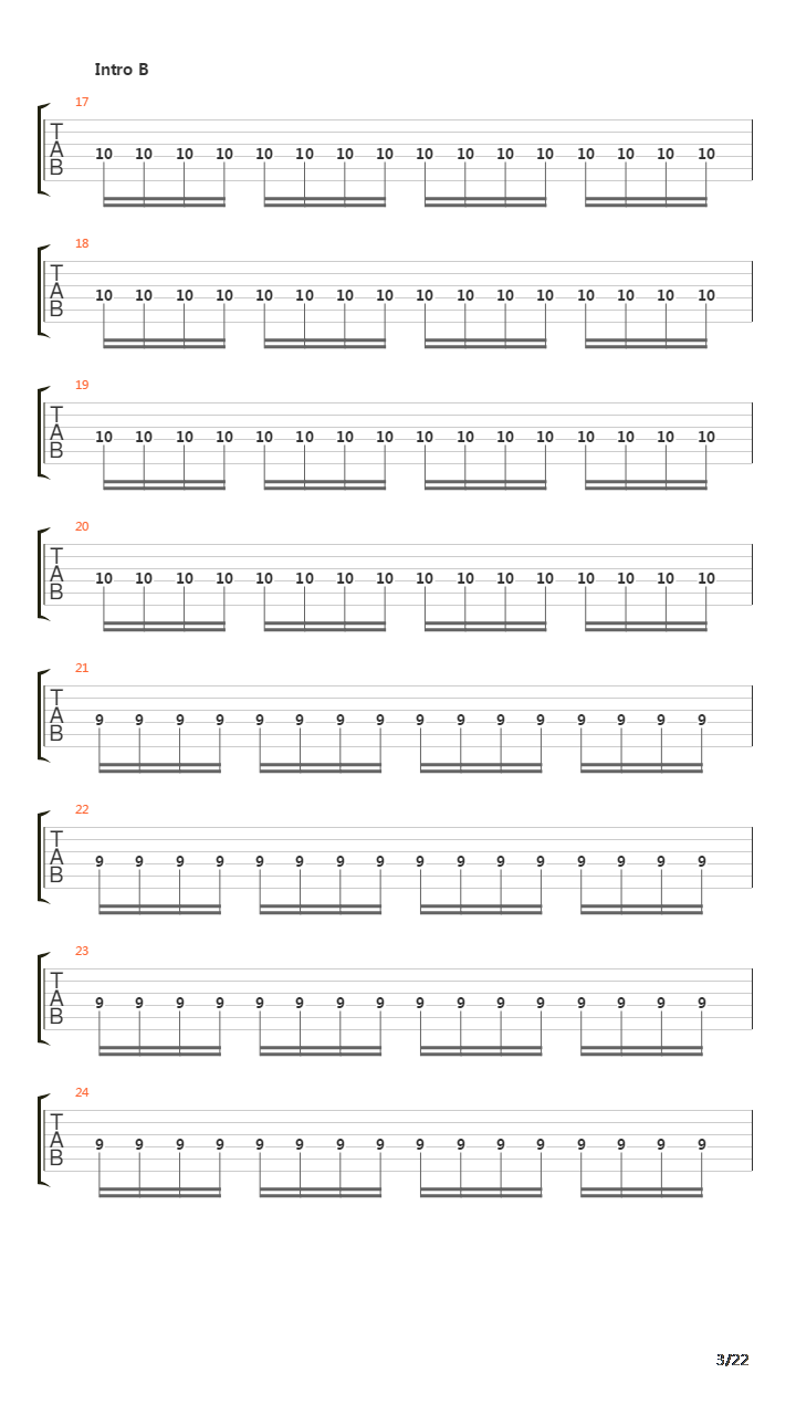 Volcano吉他谱