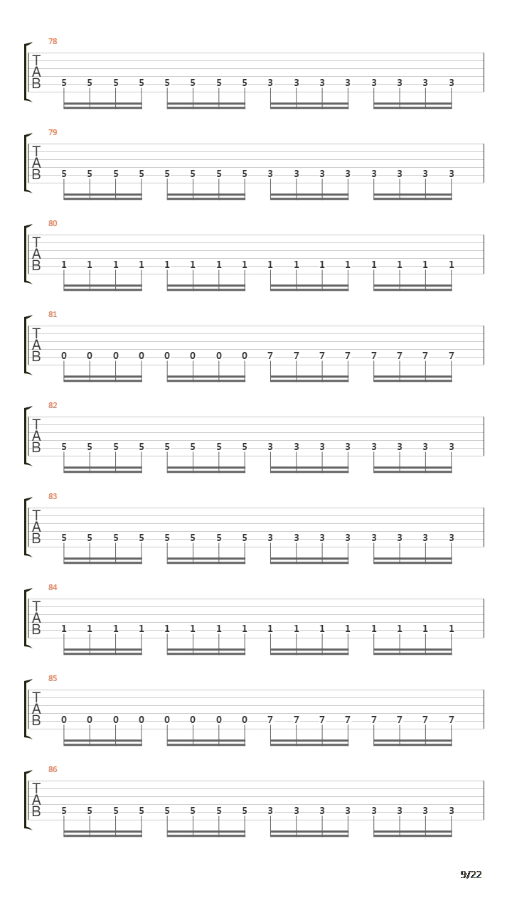 Volcano吉他谱