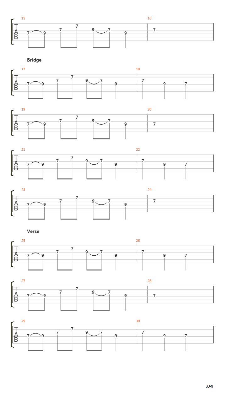 Rejoicing In The Hands吉他谱