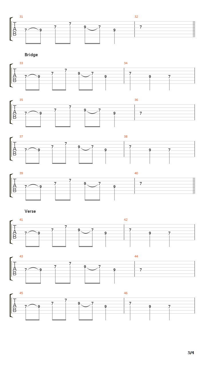 Rejoicing In The Hands吉他谱