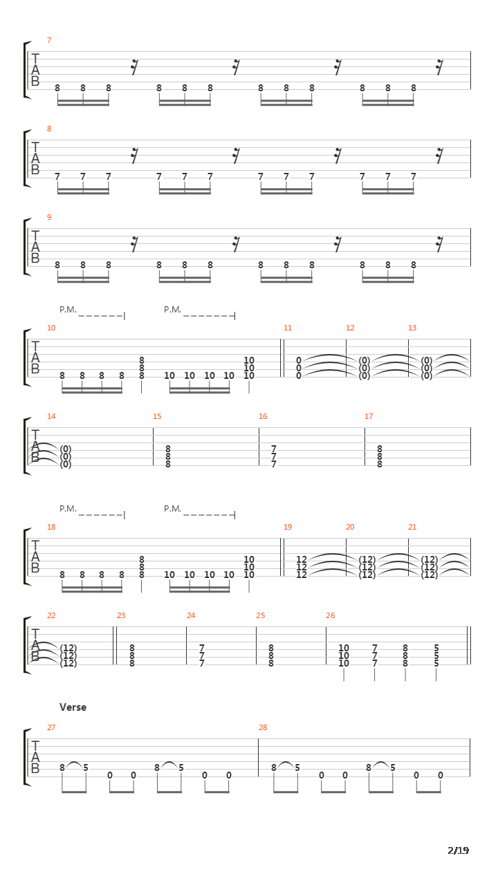 Horn Of Betrayal Version 2吉他谱