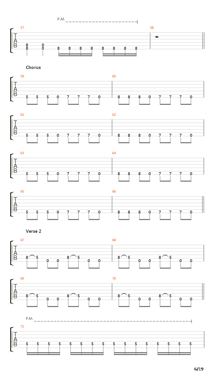 Horn Of Betrayal Version 2吉他谱