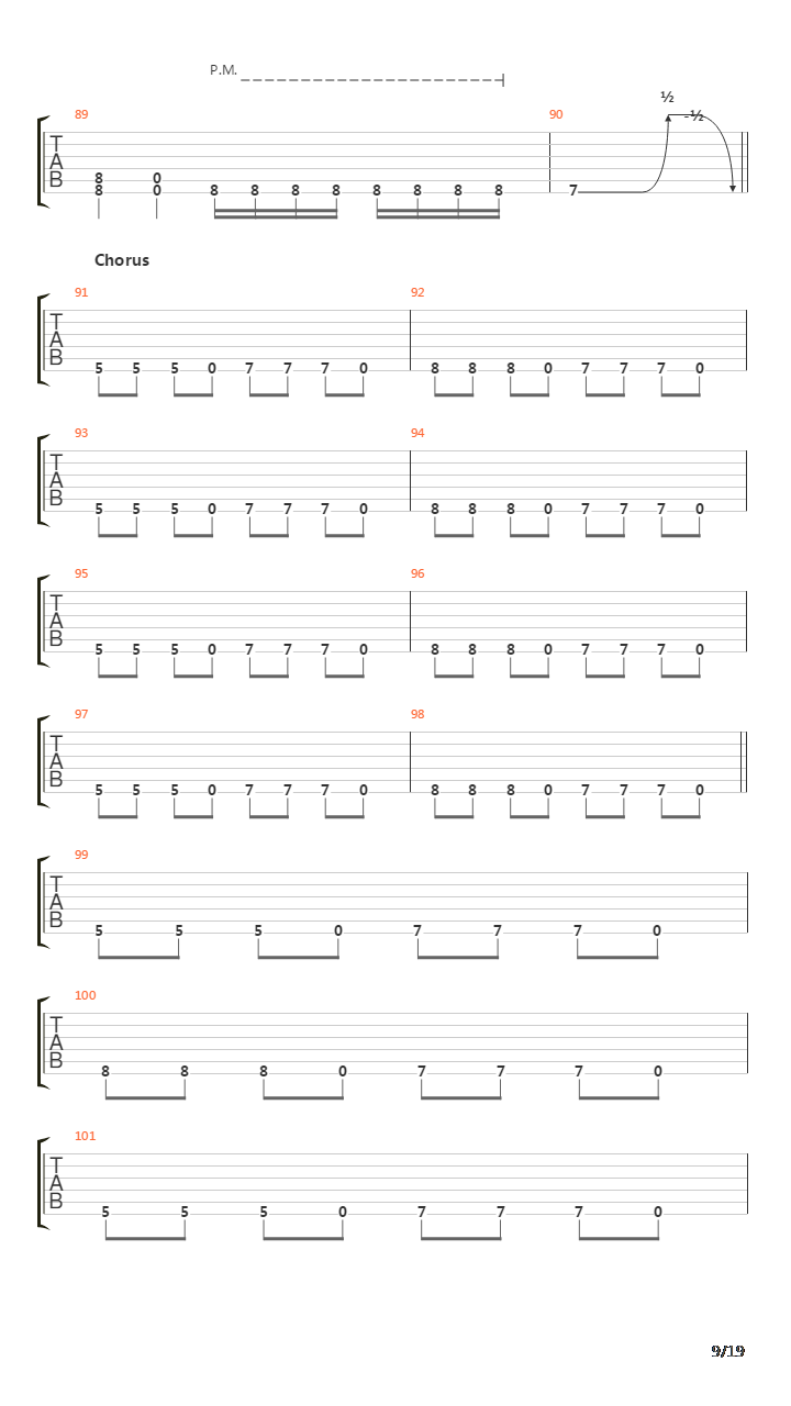 Horn Of Betrayal Version 2吉他谱