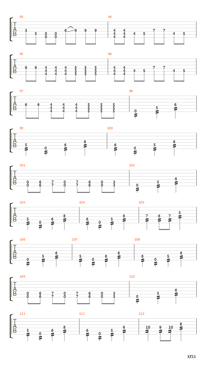 Pshychotic吉他谱