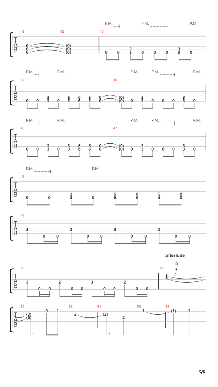 The Apettite吉他谱