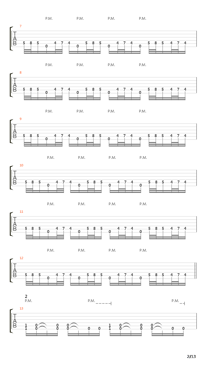 The Mountain吉他谱