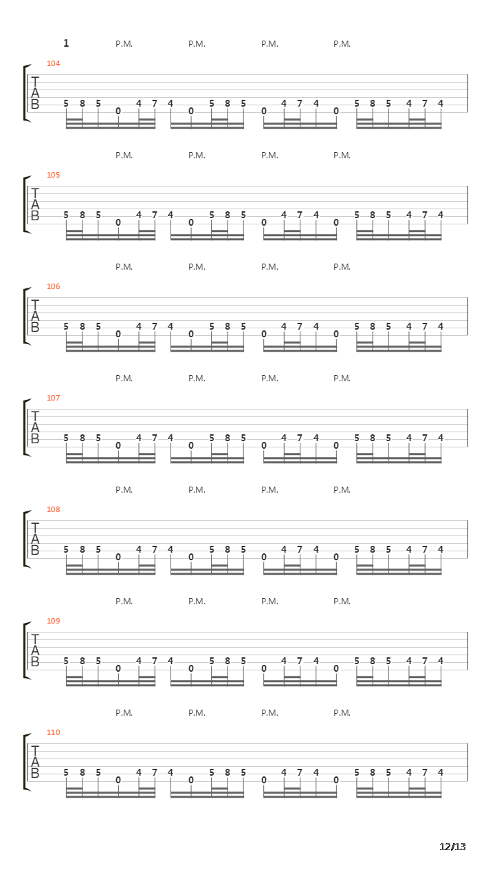 The Mountain吉他谱