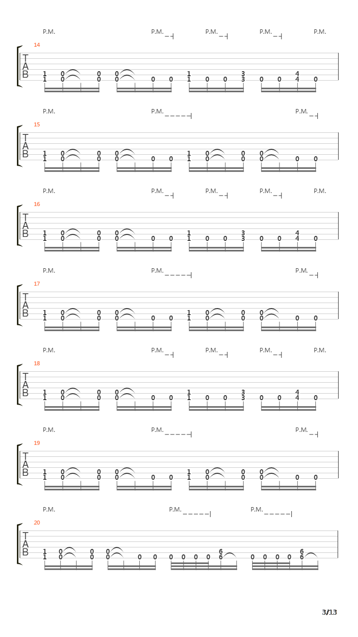 The Mountain吉他谱