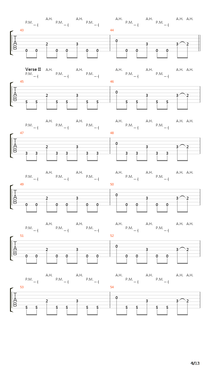 Hyperdrive吉他谱