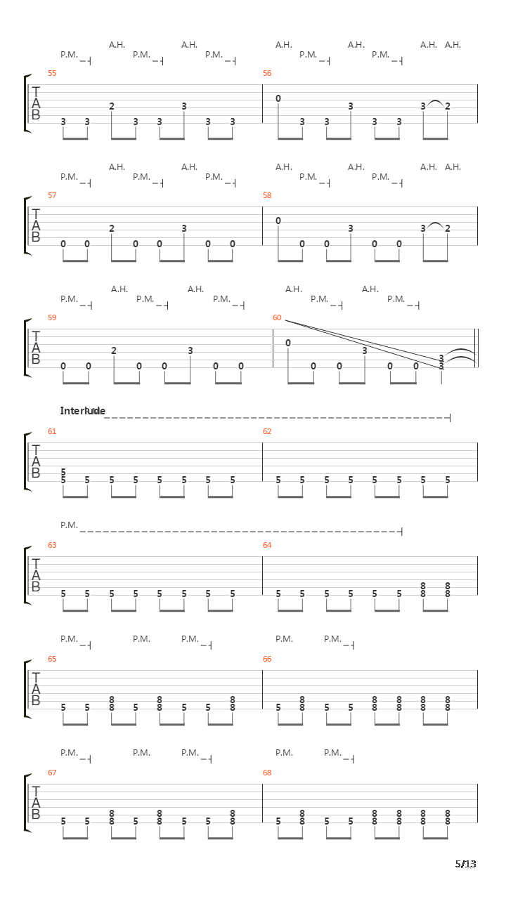 Hyperdrive吉他谱