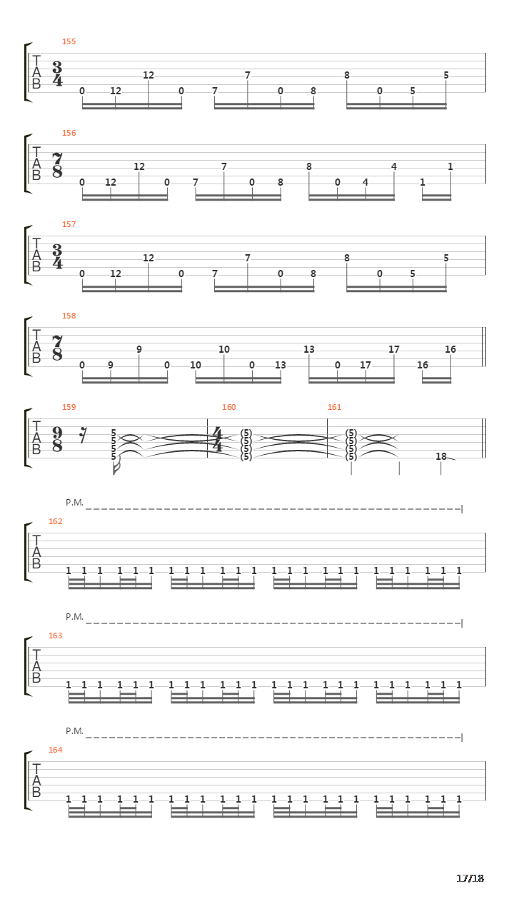 Ziltoidian Empire吉他谱