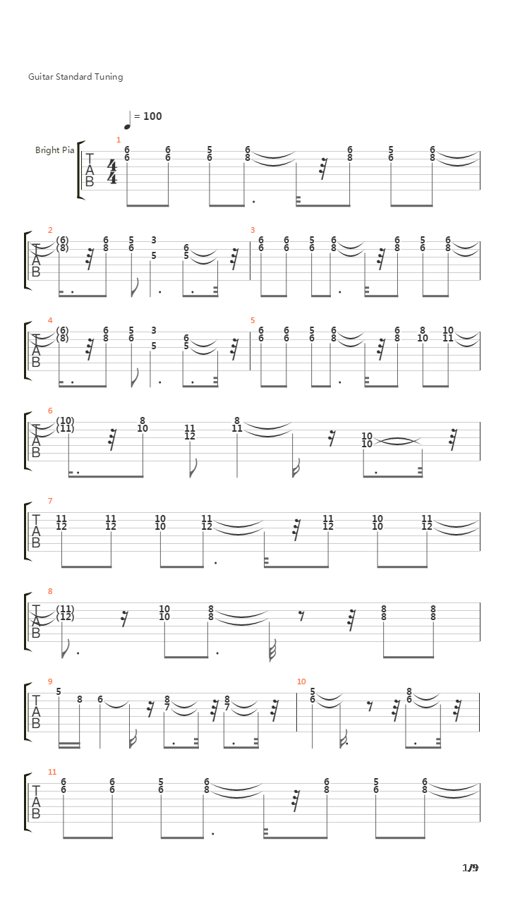 Aclame Ao Senhor吉他谱