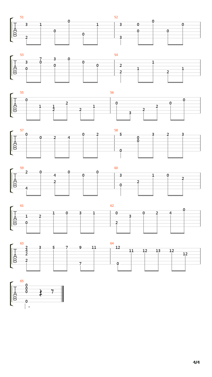 Valsa吉他谱