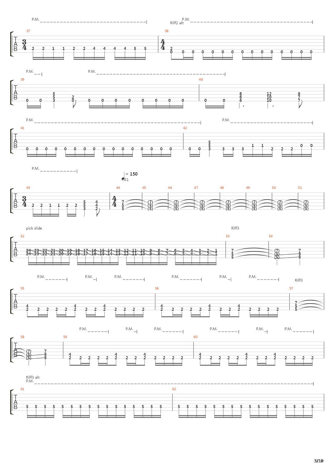 Architecture Of A Genocidal Nature吉他谱