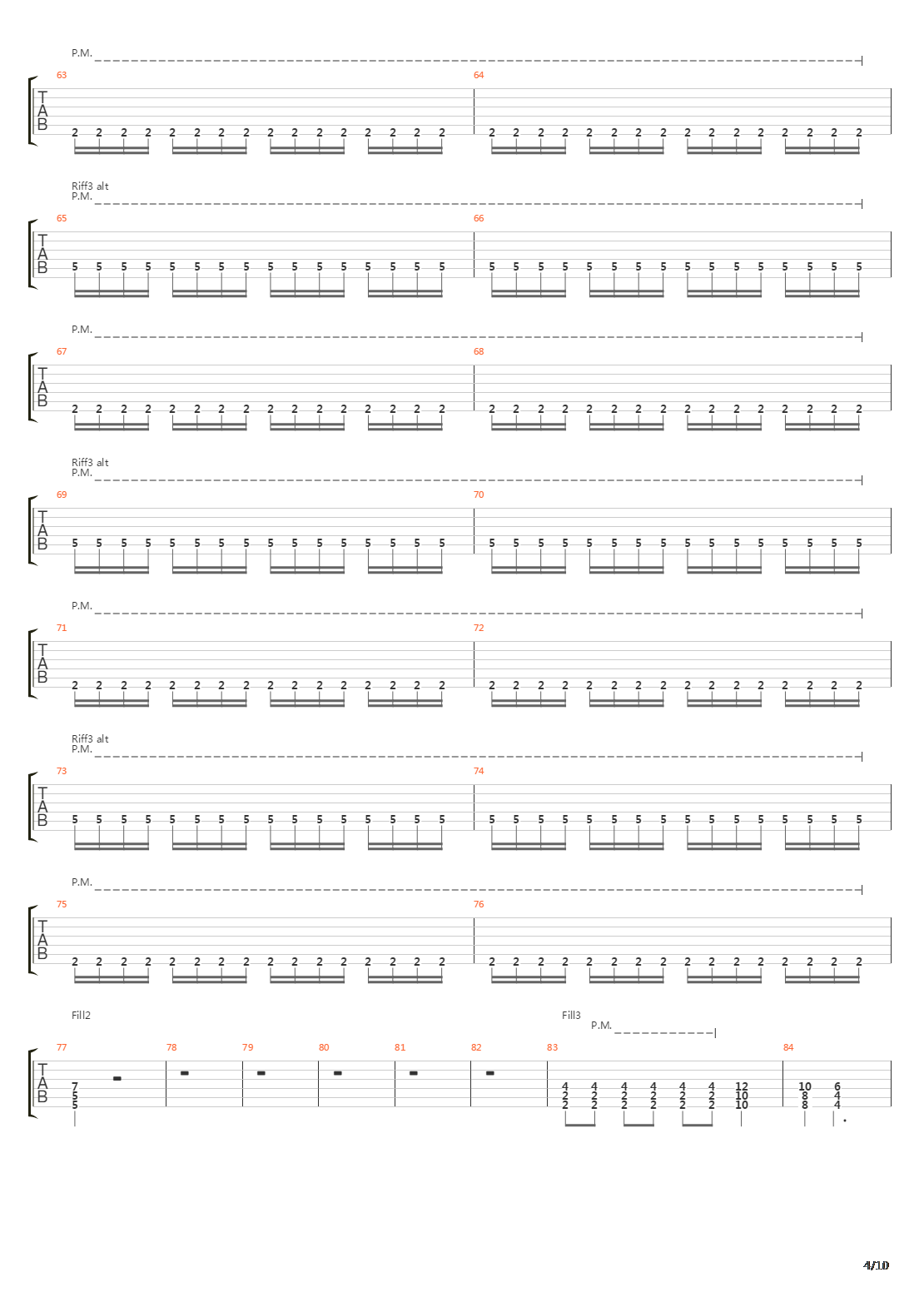 Architecture Of A Genocidal Nature吉他谱