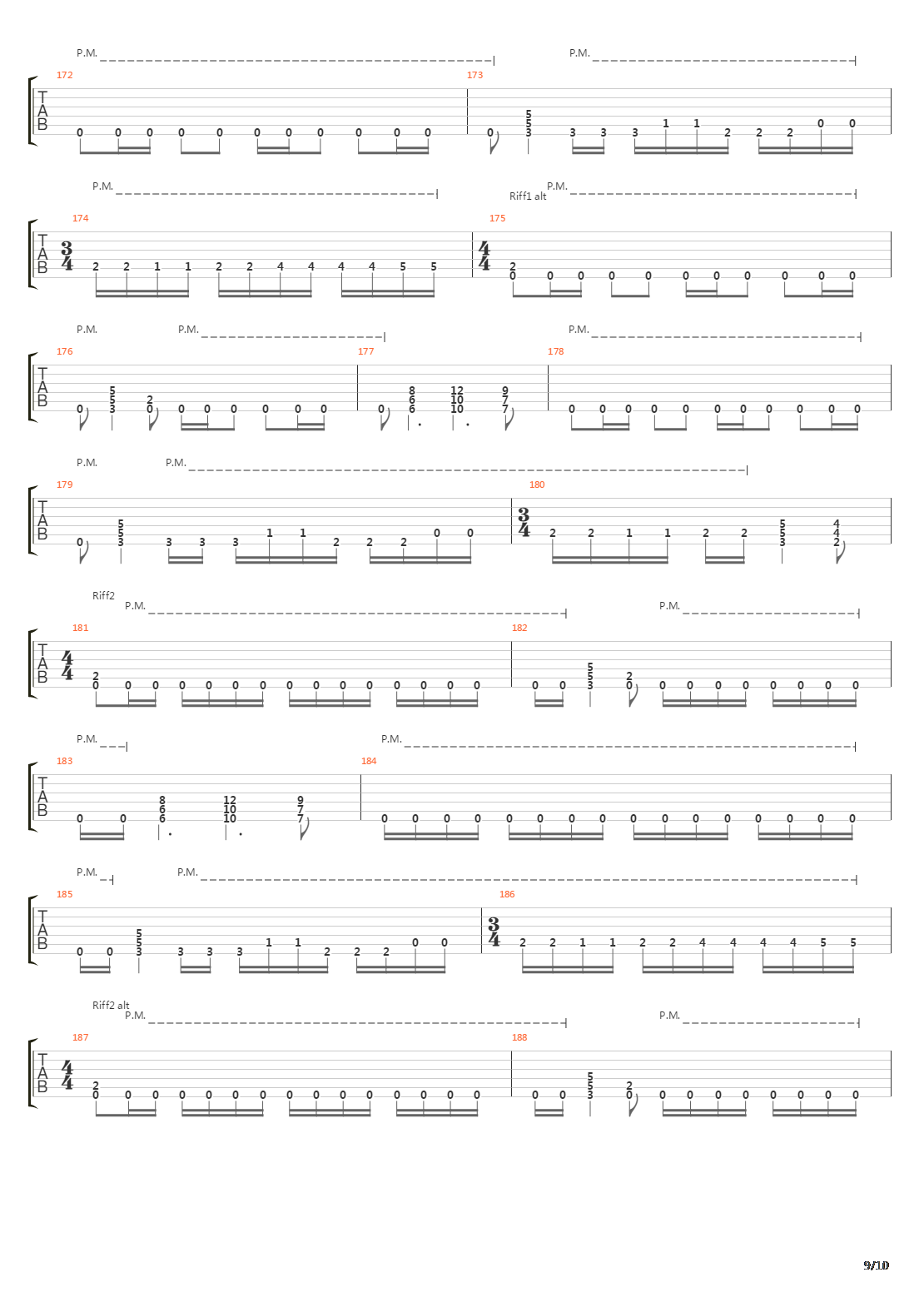 Architecture Of A Genocidal Nature吉他谱