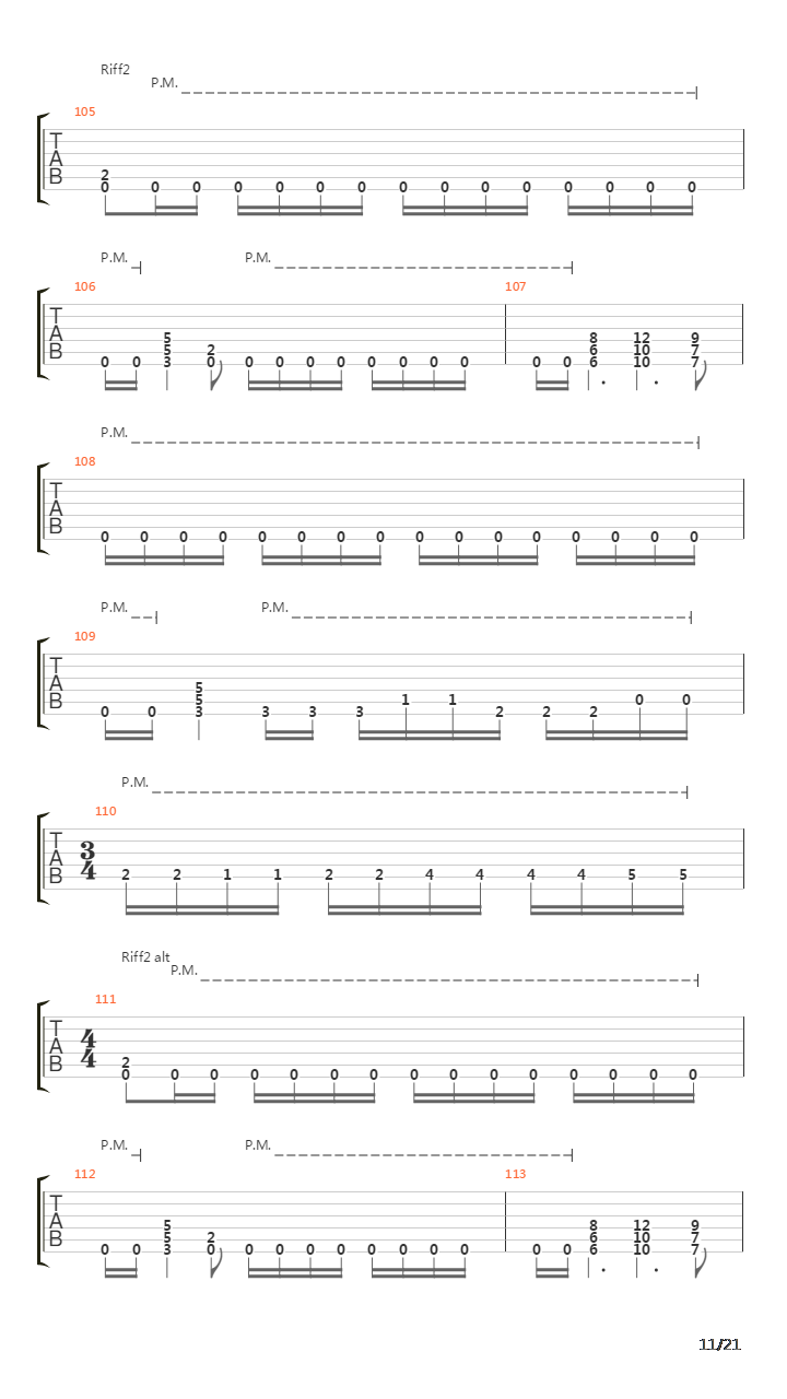 Architecture Of A Genocidal Nature吉他谱