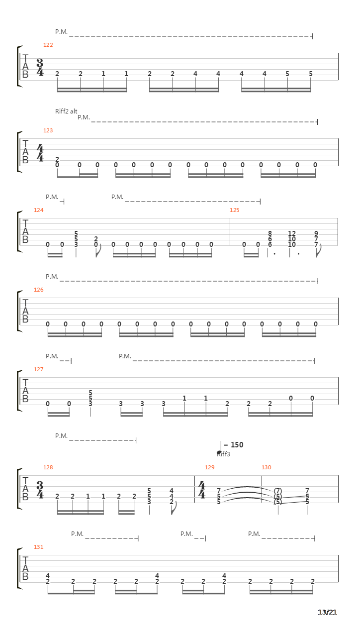 Architecture Of A Genocidal Nature吉他谱