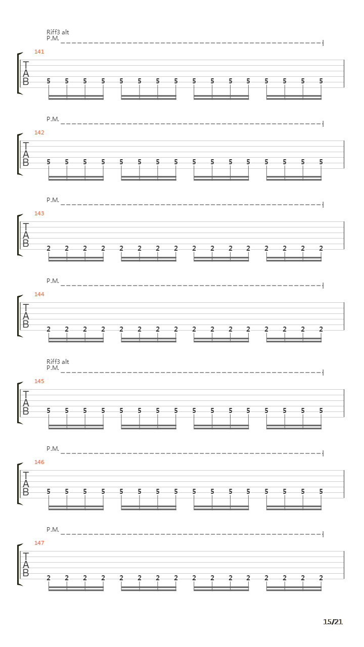 Architecture Of A Genocidal Nature吉他谱