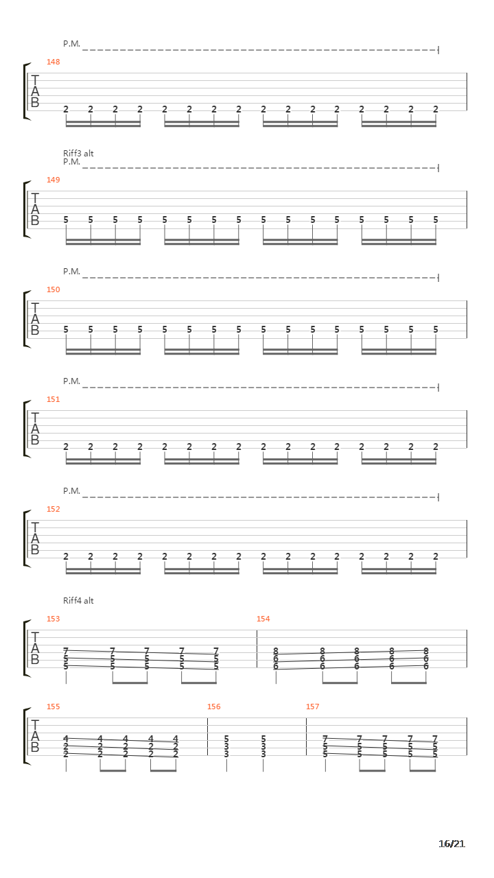 Architecture Of A Genocidal Nature吉他谱