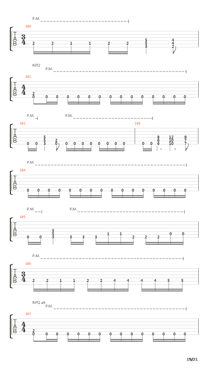 Architecture Of A Genocidal Nature吉他谱