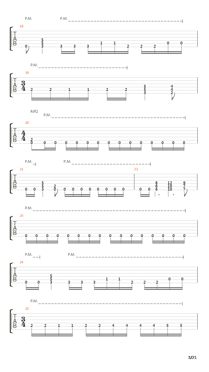 Architecture Of A Genocidal Nature吉他谱