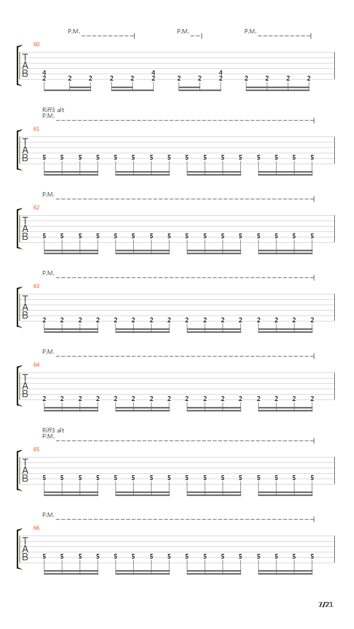 Architecture Of A Genocidal Nature吉他谱