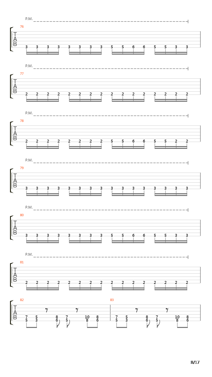 Gateways吉他谱