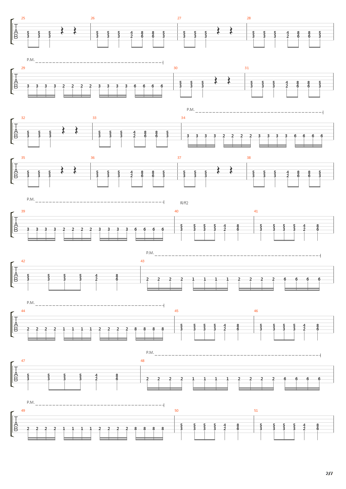 The Invaluable Darkness吉他谱