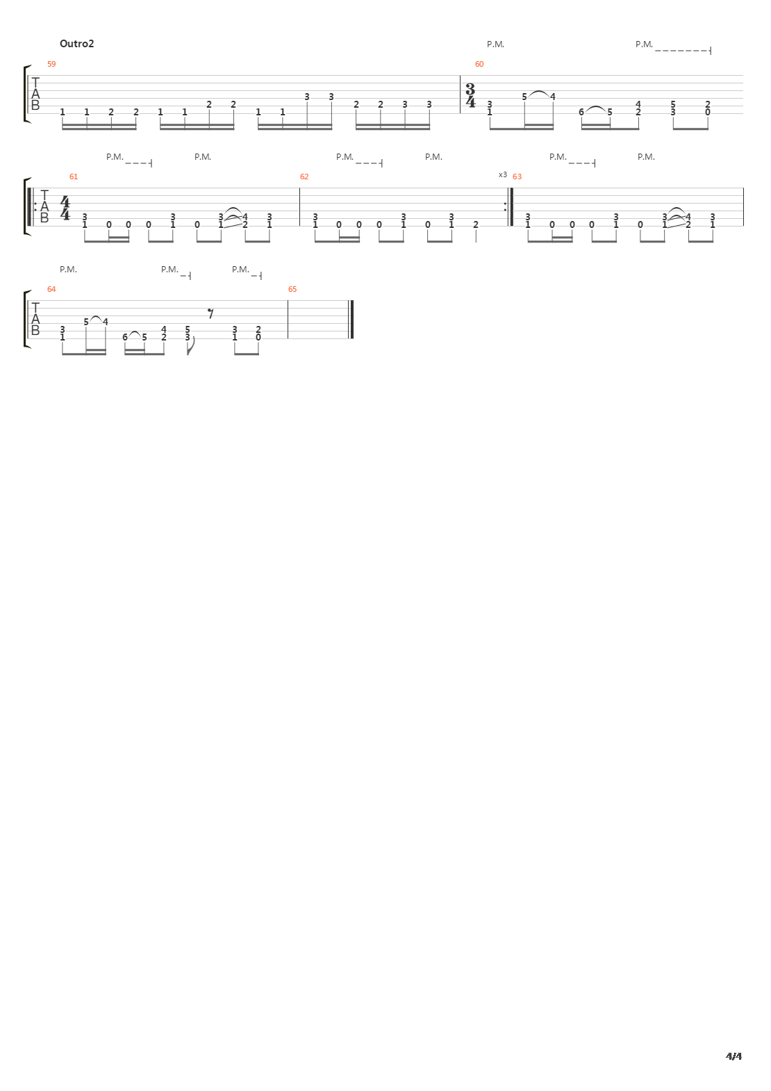 Rhizome吉他谱