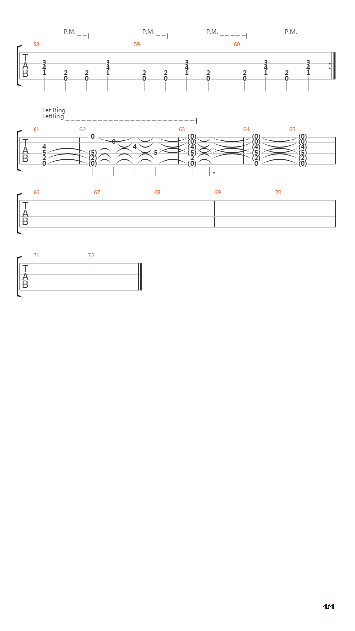 A Lesson In Discipline吉他谱