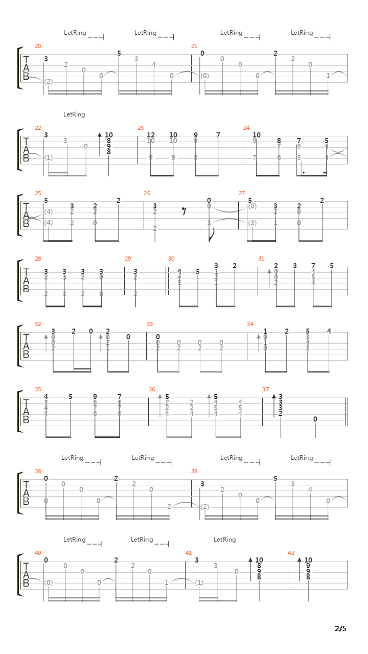 Improvisation N掳2吉他谱