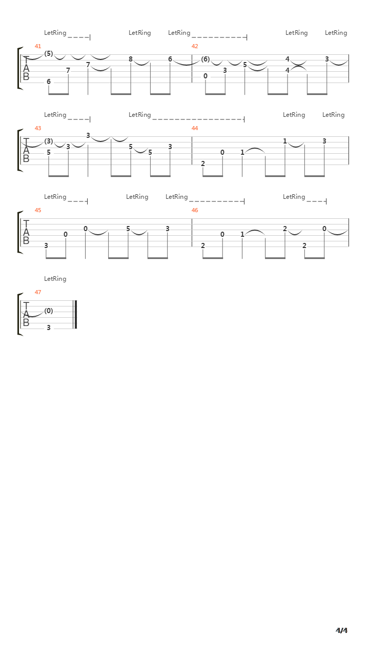 Eclipse吉他谱