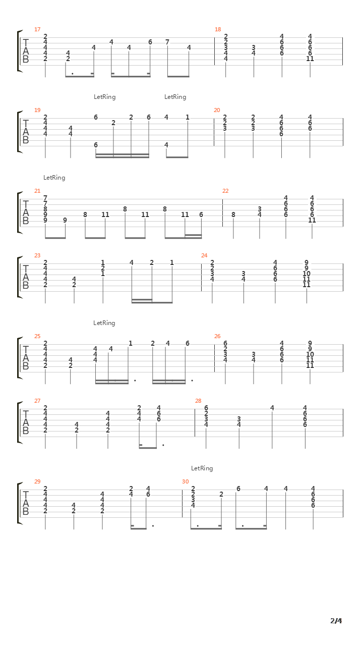 Tu No Sabes吉他谱