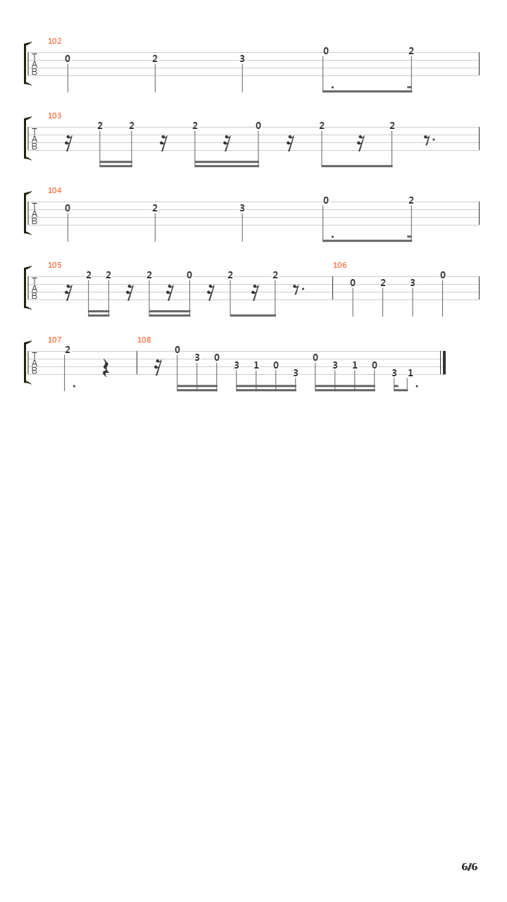 Level 2吉他谱