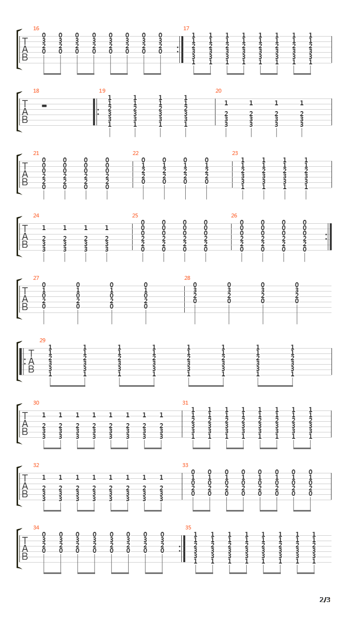 Shades Of Grey吉他谱