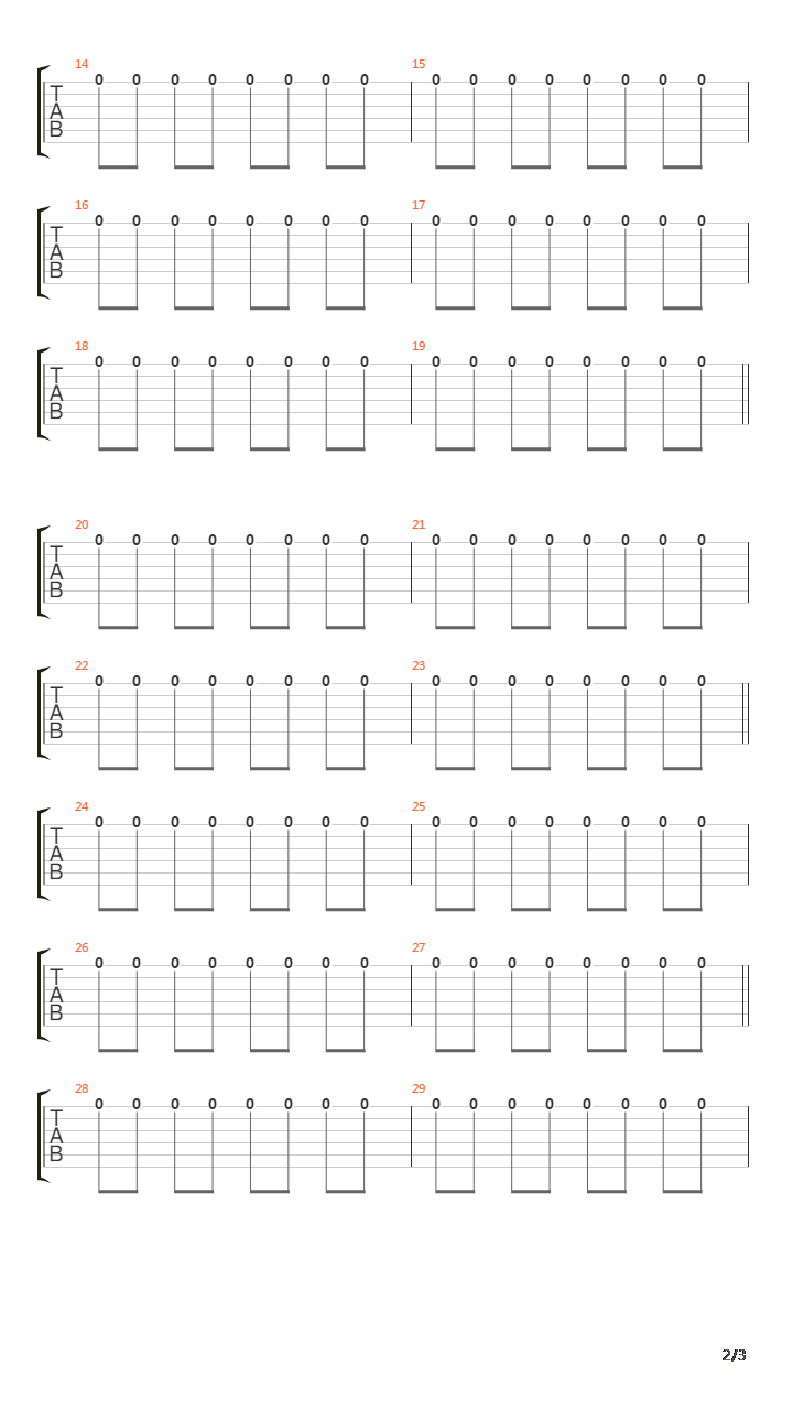 Instrumental吉他谱