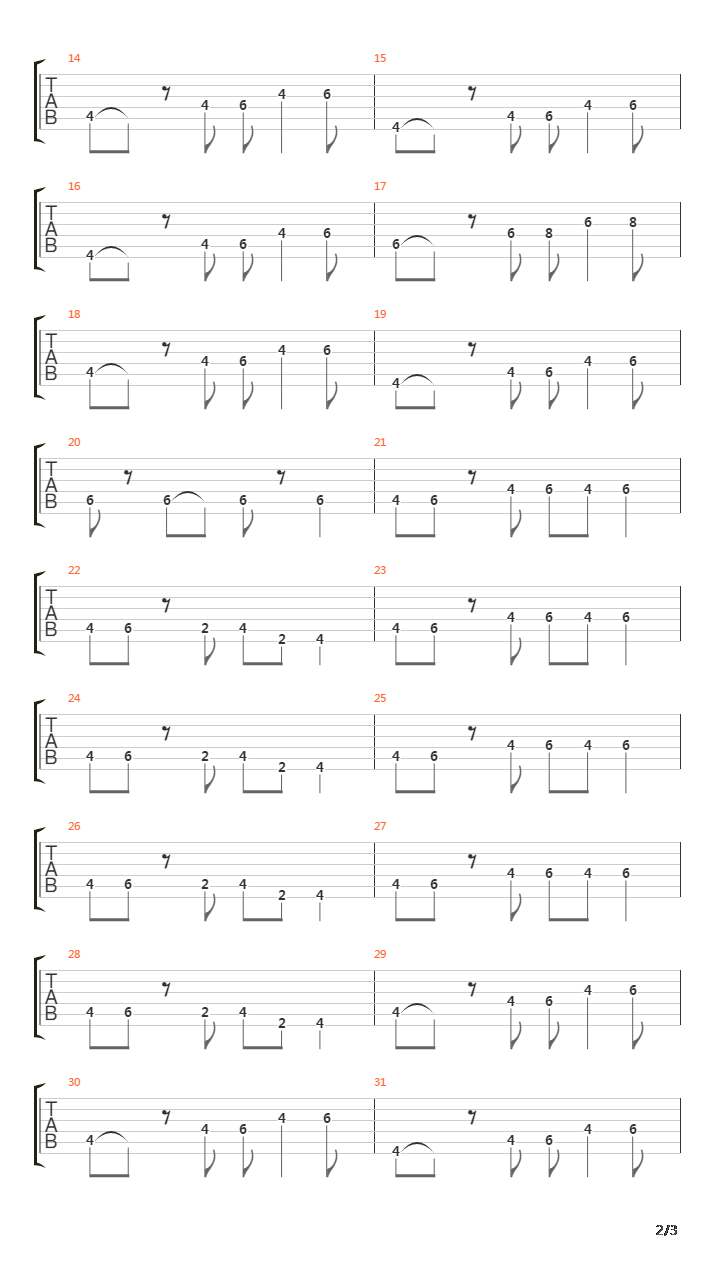 Dont Burn Down the Bridge吉他谱