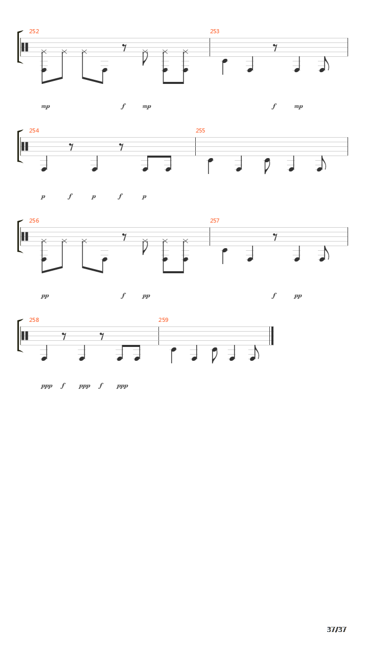 Black Materia Meteor吉他谱