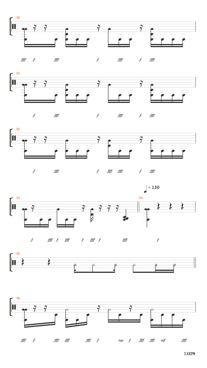 Decimate吉他谱