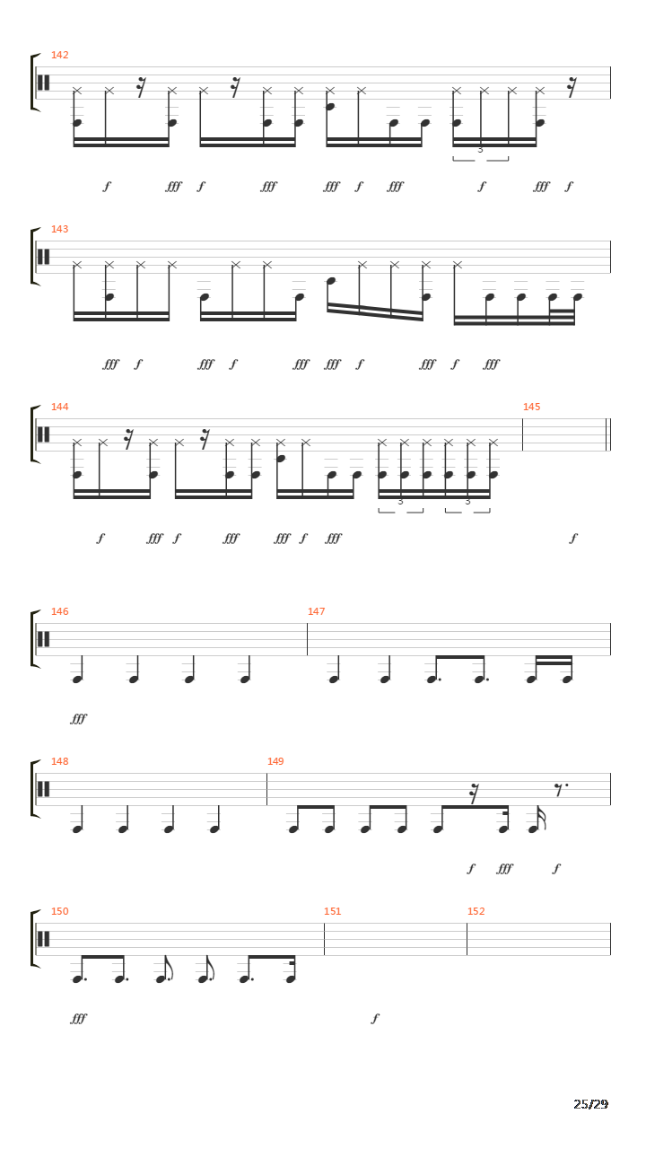 Decimate吉他谱
