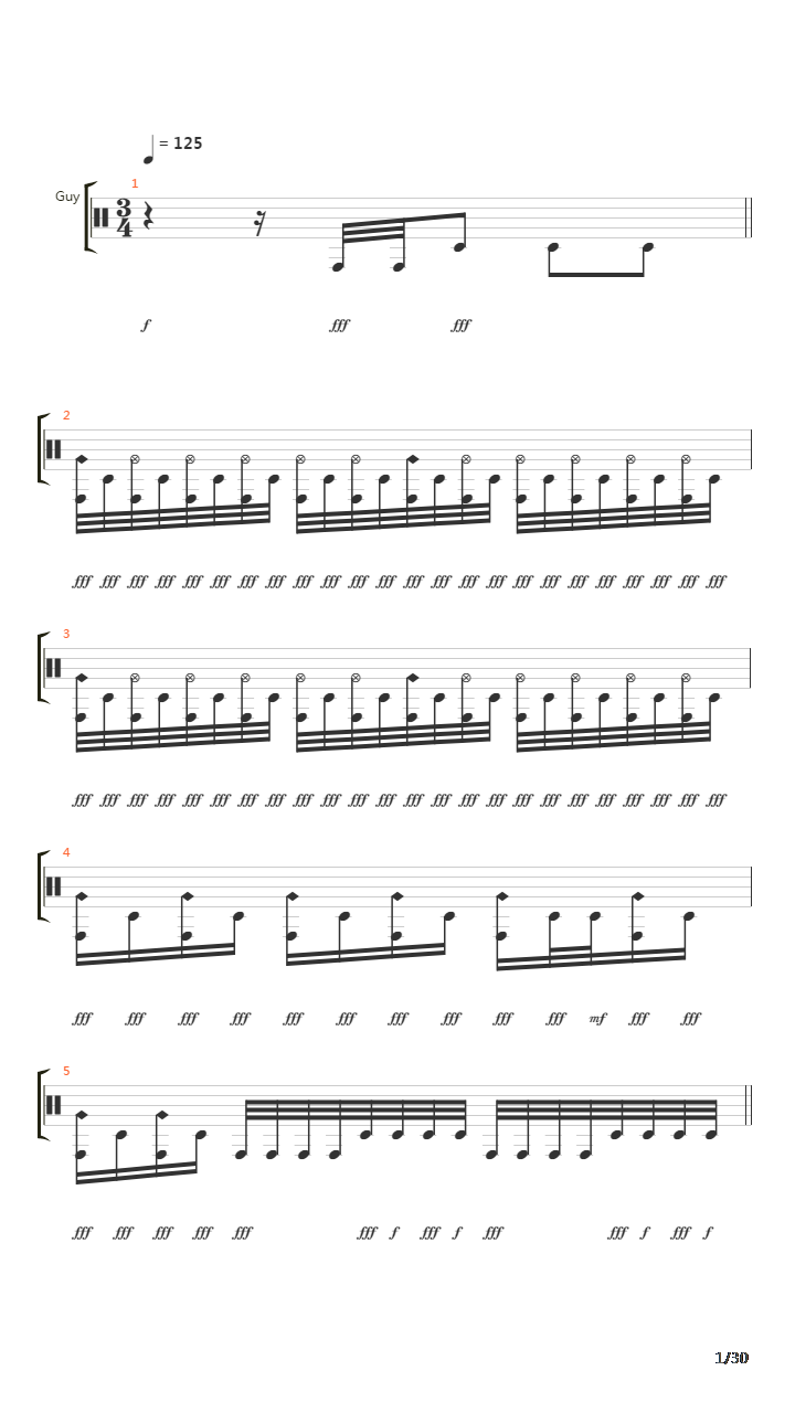 Shinigami吉他谱
