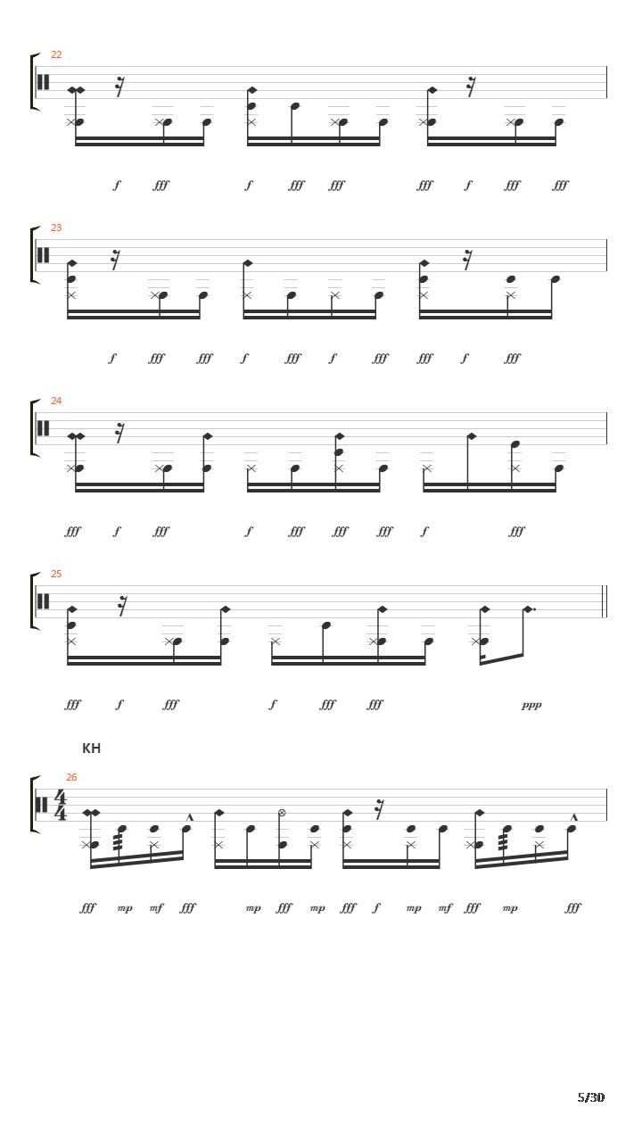 Shinigami吉他谱